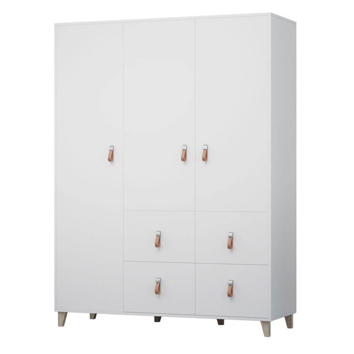Szafa FIGO 4S3D-19 | Biały