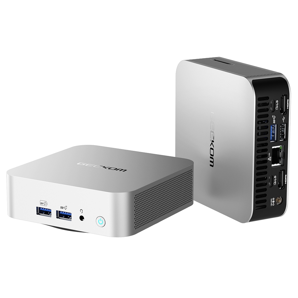 Mini PC GEEKOM A8 AI, AMD Ryzen 9 8945HS 8 rdzeni maks. 5,2GHz, 32GB DDR5 RAM 2TB SSD