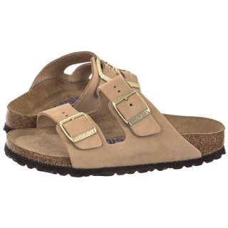 Klapki Arizona BS Soft Footbed Sandcastle 1019016 (BK241-c) Birkenstock