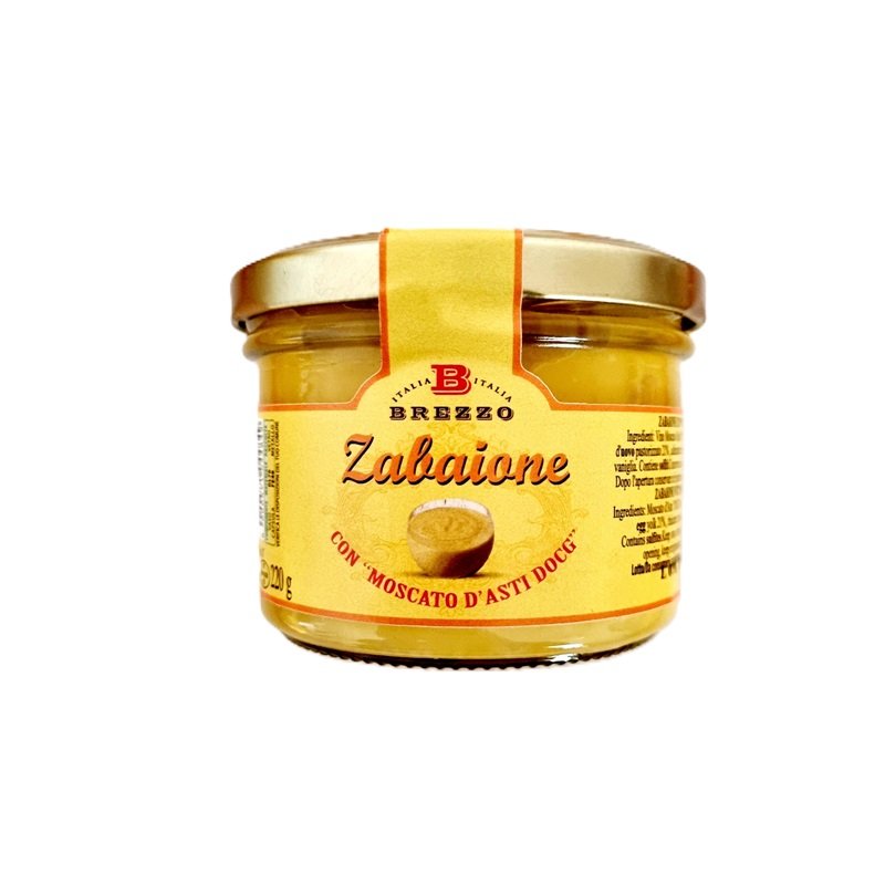 Krem winny jajeczny Zabaione z Moscatem, 220 g / Brezzo