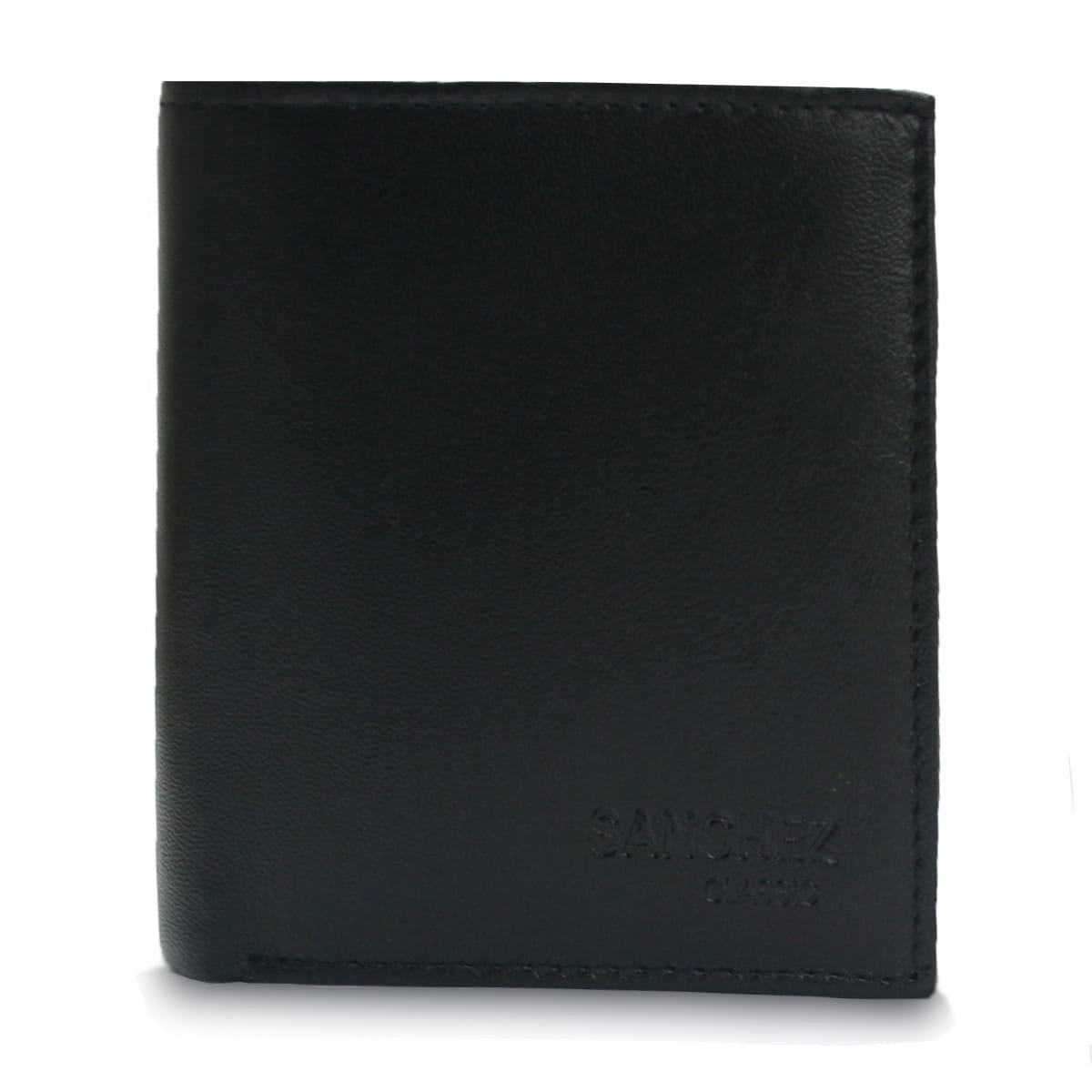 Portel męski klasyczny RFID czarny