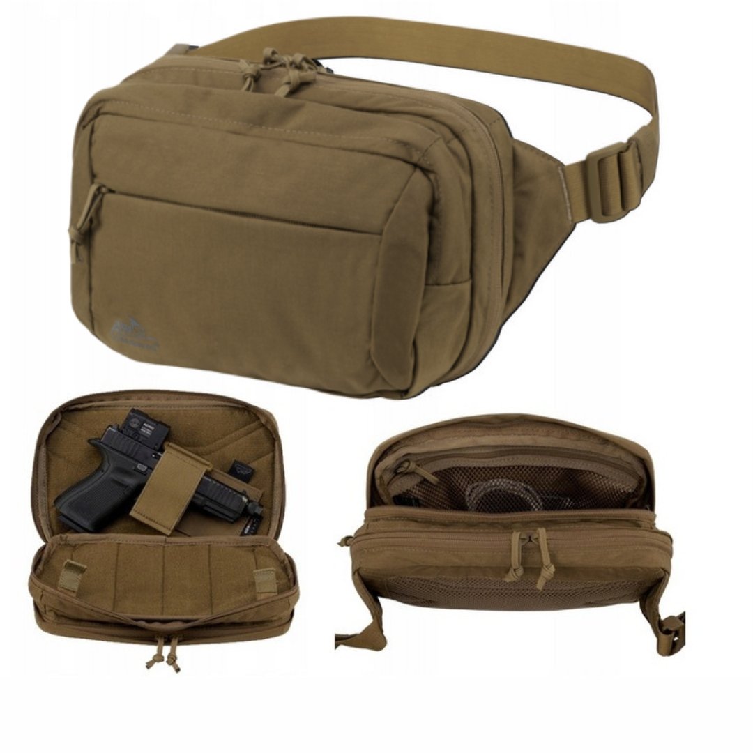 Pojemna Nerka Taktyczna Helikon Biodrówka Na Broń RAT Cordura Coyote