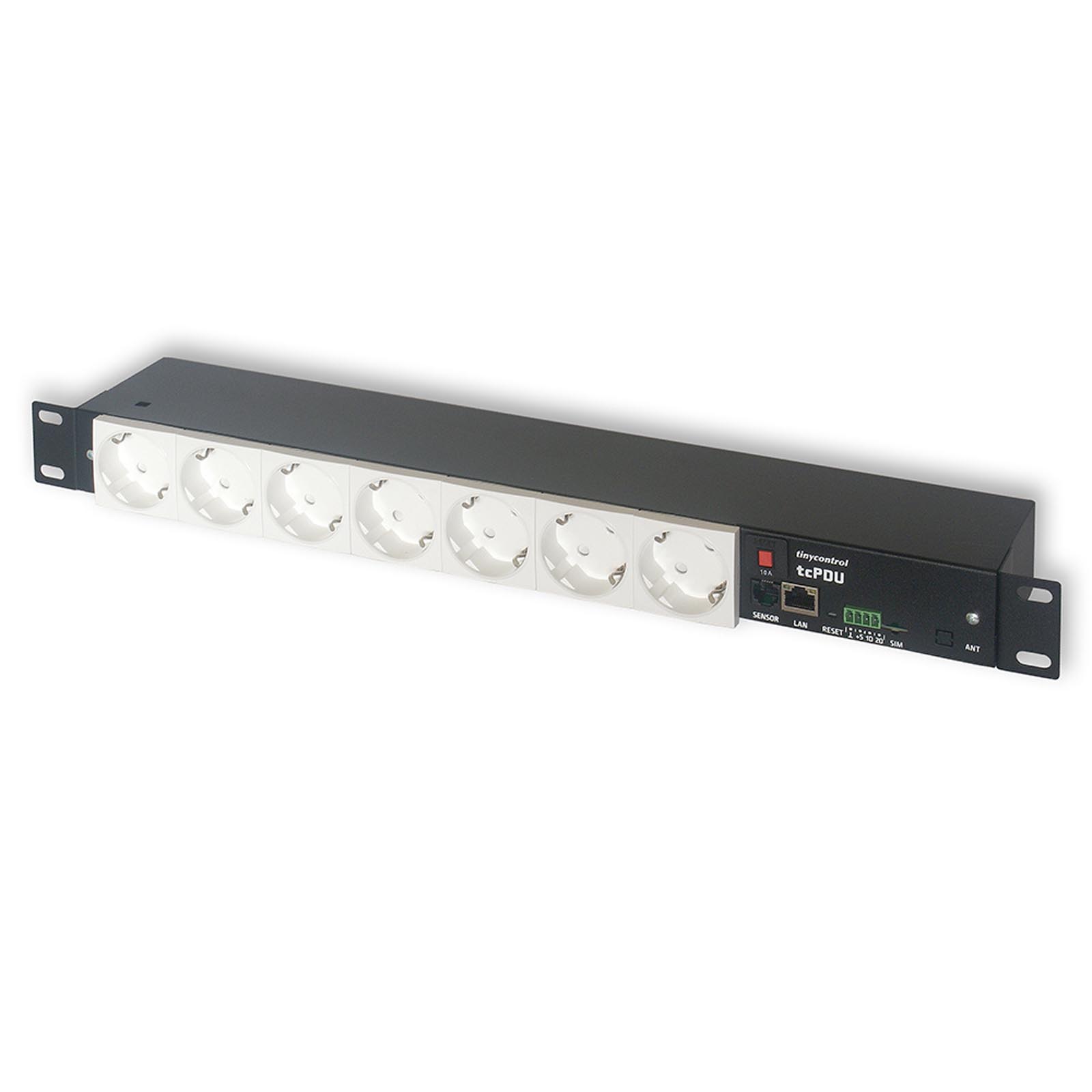 Zarządzalna listwa zasilająca IP LTE Power Socket z monitorem zużycia energii tcPDU Schuko LTE (06288)