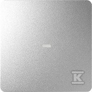 Kontakt KONTAKT_SIMON Klawisz pojedynczy do podświetlenia DETAIL 82 Aluminium 8200015-093