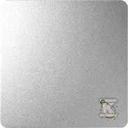 Kontakt Simon KONTAKT_SIMON Klawisz pojedynczy z piktogramem światła DETAIL 82 Aluminium 82018-93