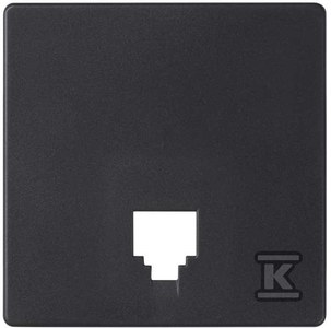 Kontakt Simon KONTAKT_SIMON Plakietka gniazda telefonicznego DETAIL 82 Grafitowy 82062-68