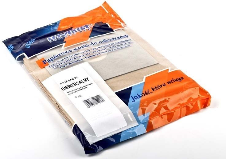 Worek do odkurzacza Zelmer papierowy - 5szt. (1010)
