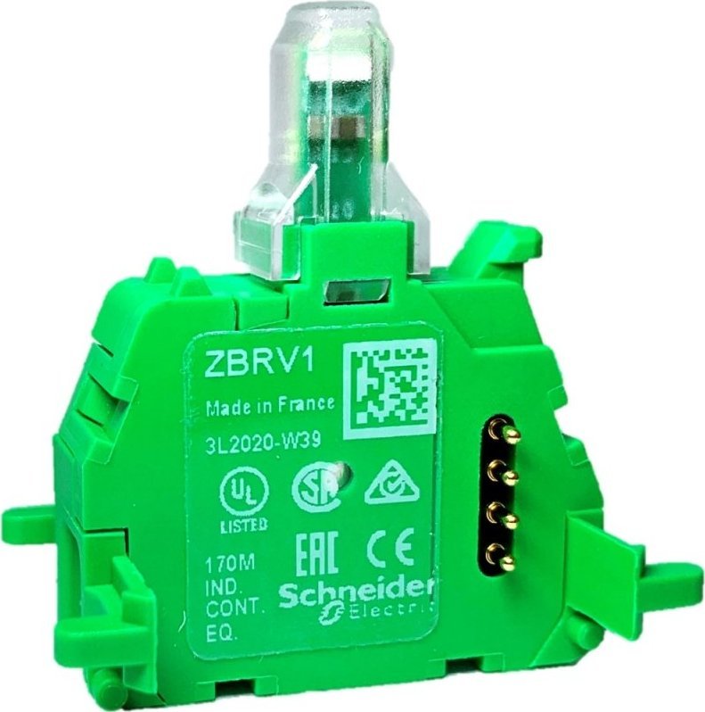 Schneider Electric Harmony XB5R Wizualne sprzężenie zwrotne dla nadajników ZBRT do przycisków bezprzewodowych i bezbateryjnych ZBRV1 ZBRV1