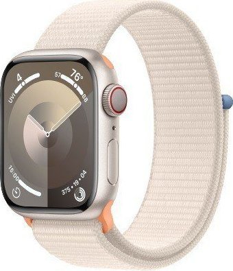 Apple Watch 9 GPS + Cellular 41mm Aluminium Sport Beżowy