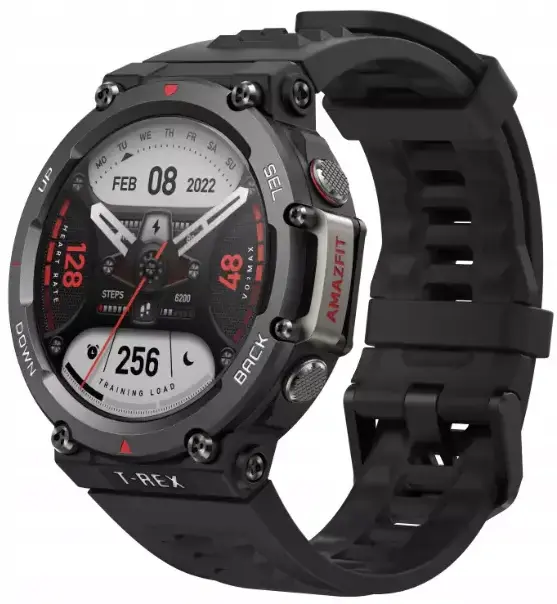 Amazfit T-Rex 2 Ember GPS 47mm Czarny