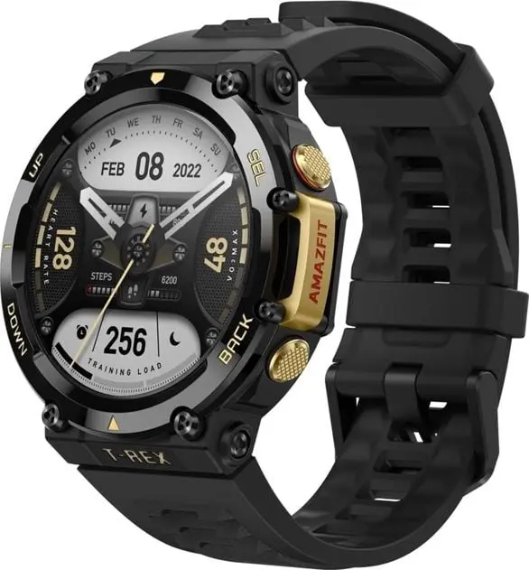 AMAZFIT T-Rex 2 Czarno-złoty