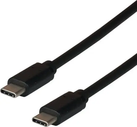 Kabel USB EFB USB-C - USB-C 2 m Czarny (EBUSBC-USB20CK.2)