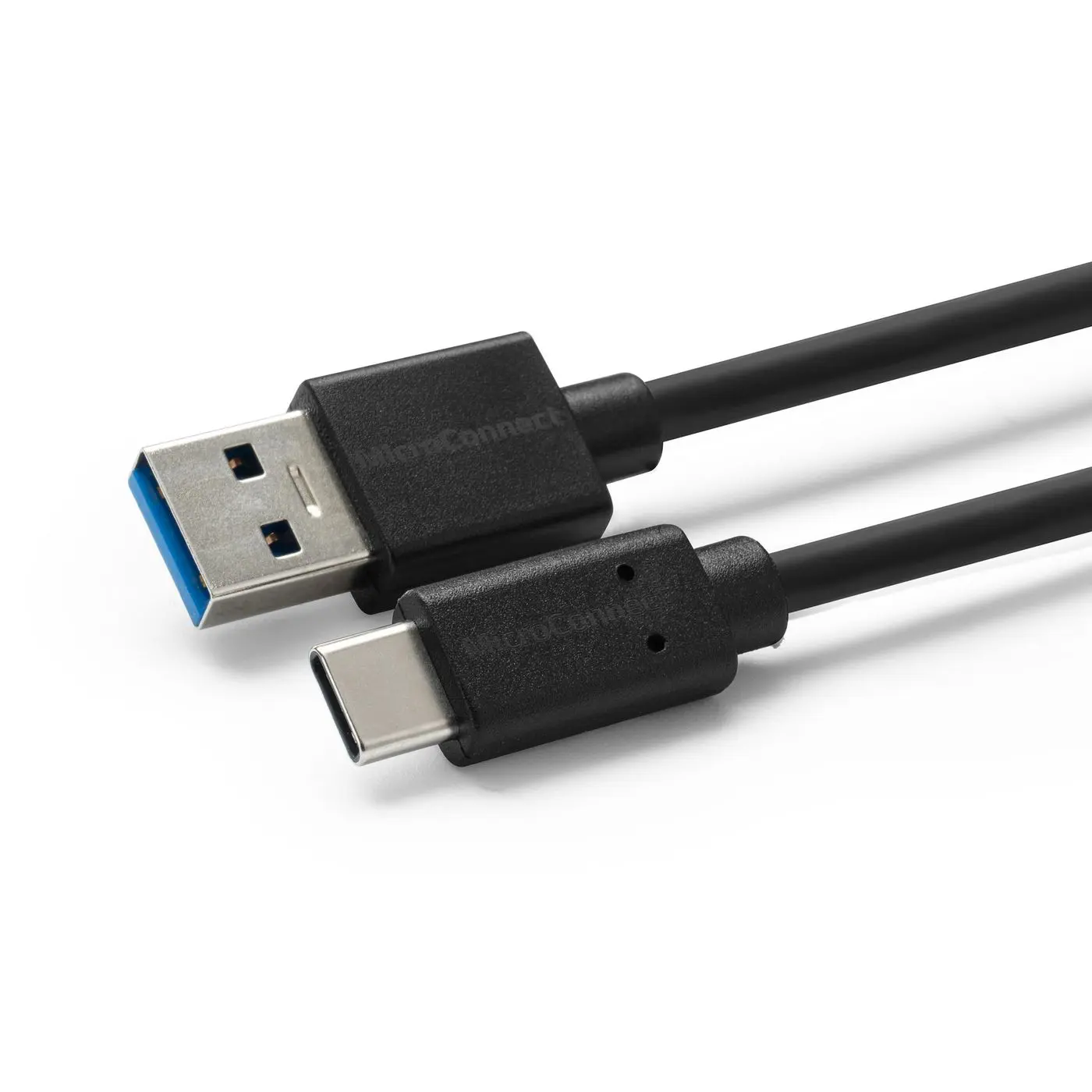 Kabel USB MicroConnect USB-A - USB-C 0.5 m Czarny (USB3.2CA05)