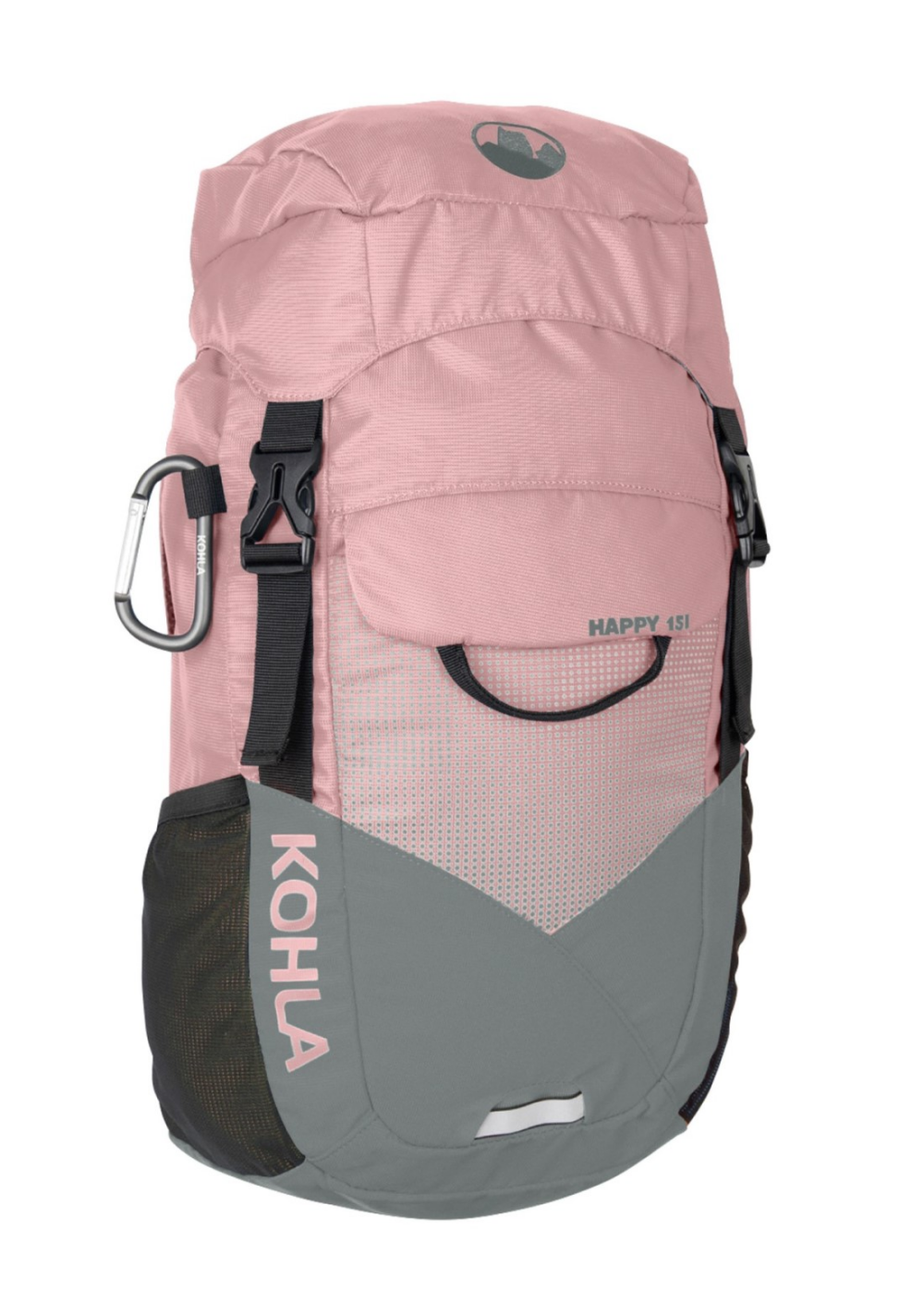 Plecak grski dziecicy Kohla Happy 15 l rowy (bleached mauve/stormy sea)