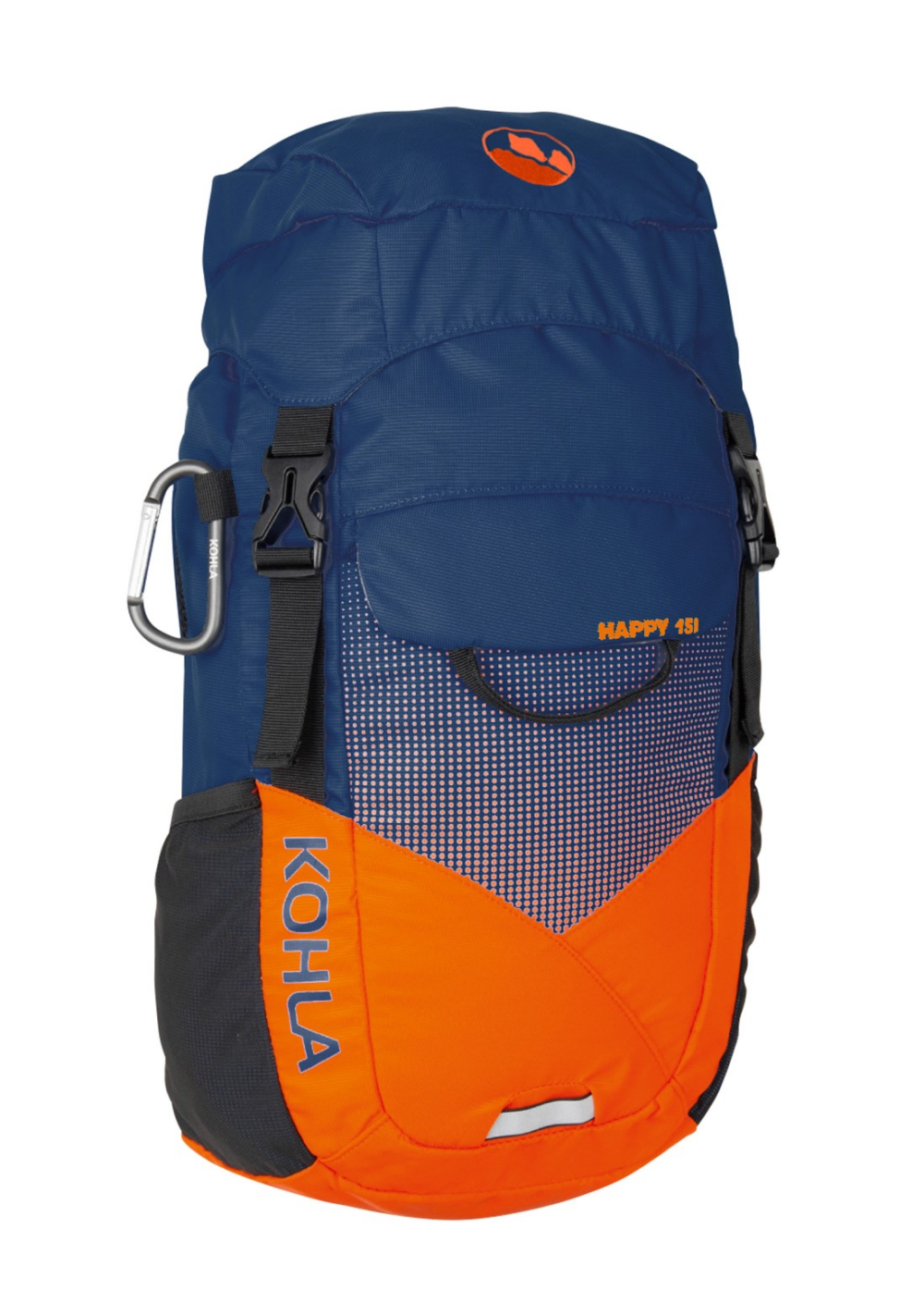 Plecak grski dziecicy Kohla Happy 15 l niebieski (navy peony/red orange)