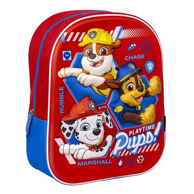 Plecak szkolny The Paw Patrol Czerwony 25 x 31 x 10 cm