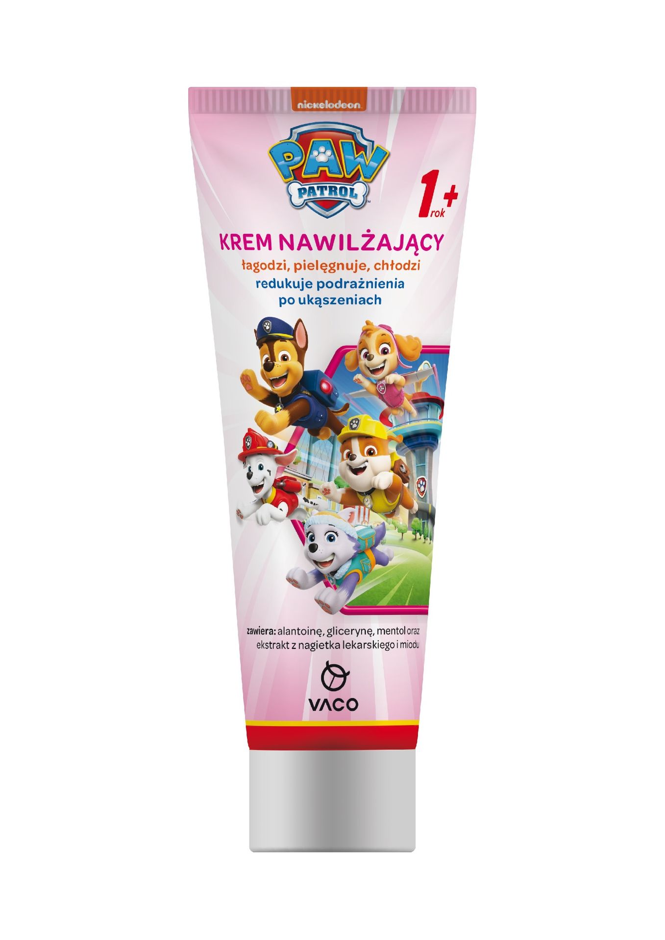 VACO Paw Patrol Krem nawilżający dla dzieci (1+) - redukuje podrażnienia po ukąszeniach owadów 80ml