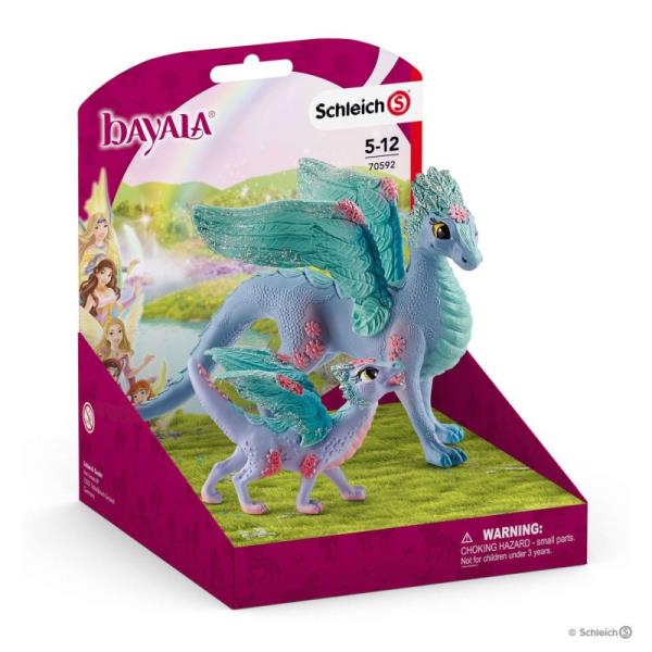 Schleich 70592 Kwiecisty smok i dziecko Bayala