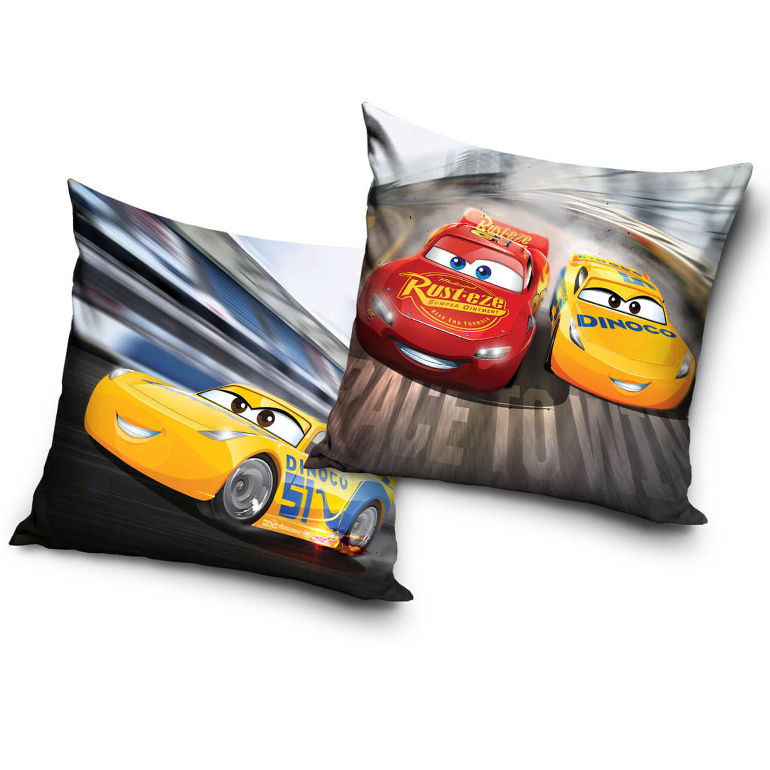 Poszewka velvet 40x40 Cars