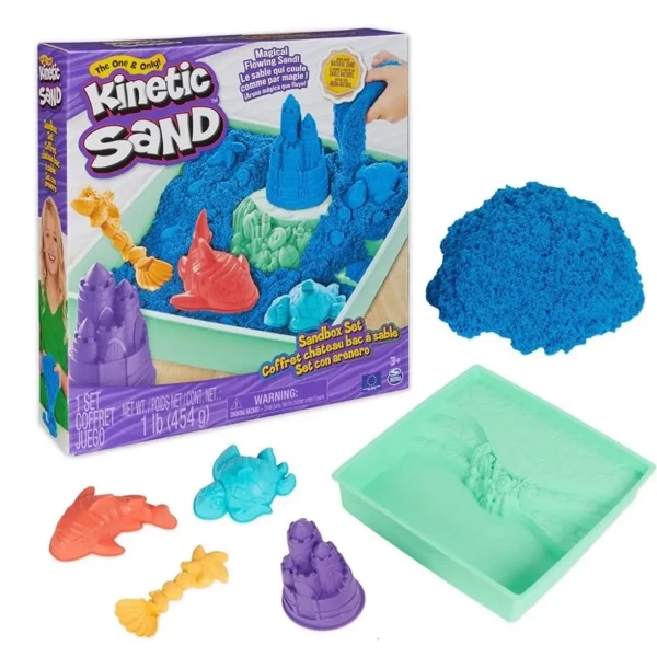 Kinetic Sand - zestaw piaskownica - Spin Master