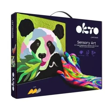 Zestaw do obrazu 3D Panda - Okto
