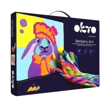 Zestaw do obrazu 3D Królik - Okto