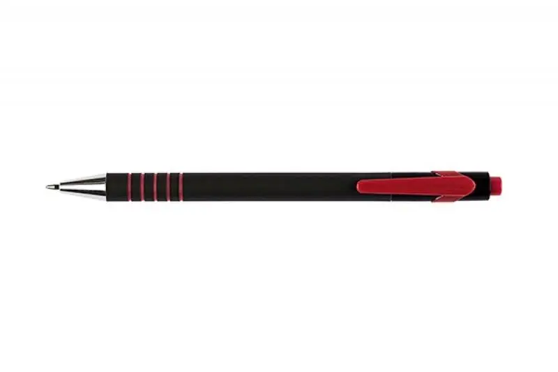 Długopis Lambda 0,7mm czerwony (12szt) - Q-Connect