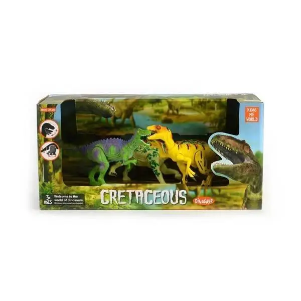 Zestaw figurek dinozaurów XL 3 sztuki - Robe