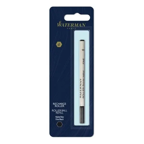 Wkład do pióra kulkowego F czarny - Waterman