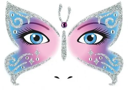 Naklejka Face Art Motyl - Herma