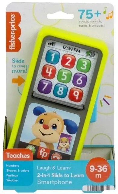 Fisher Price. Smartfonik Przesuwaj i ucz się - Mattel