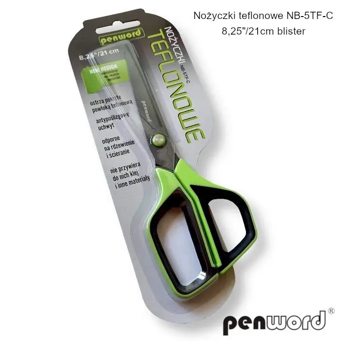 Nożyczki teflonowe 21cm - Penword
