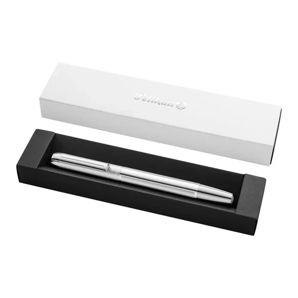 Pióro wieczne Pura P40 F srebrne etui Pelikan