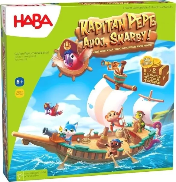 Kapitan Pepe, Ahoj, skarby! - Haba