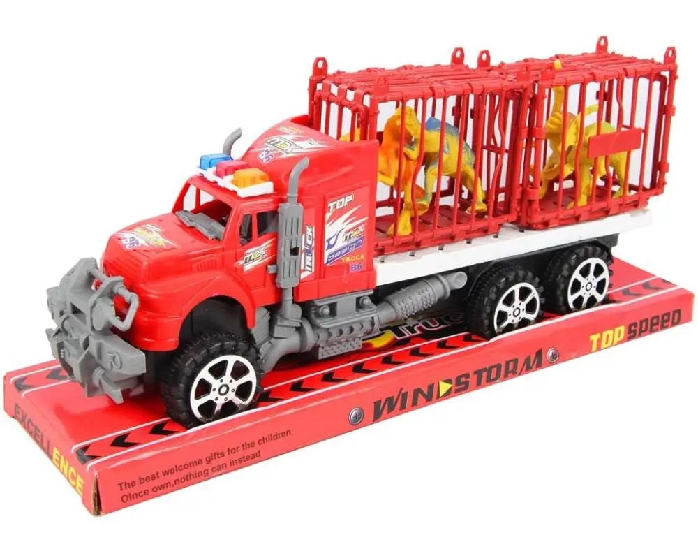 Ciężarówka z dinozaurami - Trifox