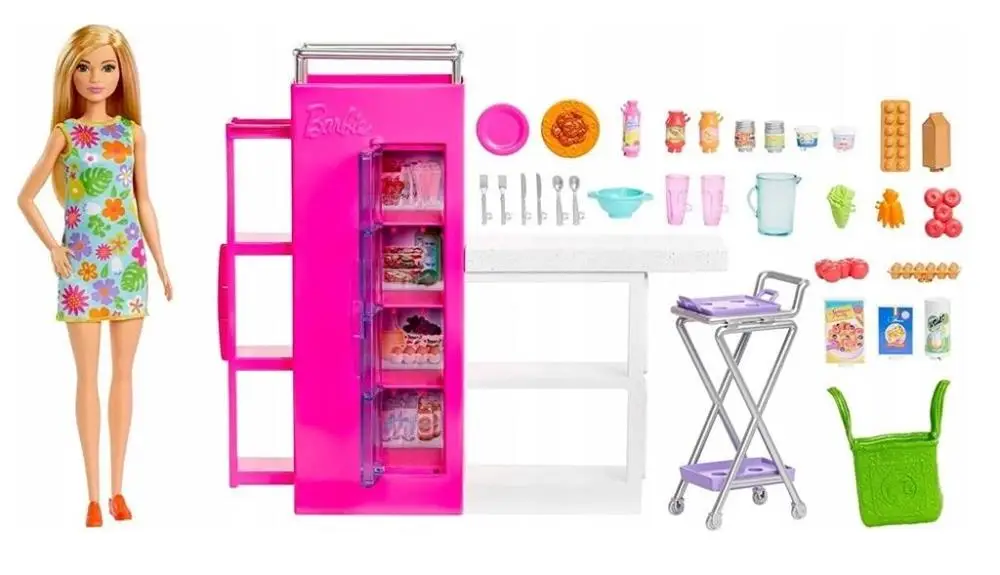 Barbie Spiżarnia + Lalka HJV38 - Mattel