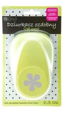 Dziurkacz ozdobny 6,3cm kwiatek - Dalprint