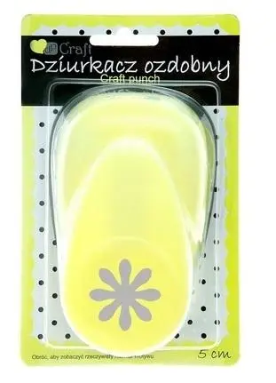 Dziurkacz ozdobny 5cm stokrotka - Dalprint