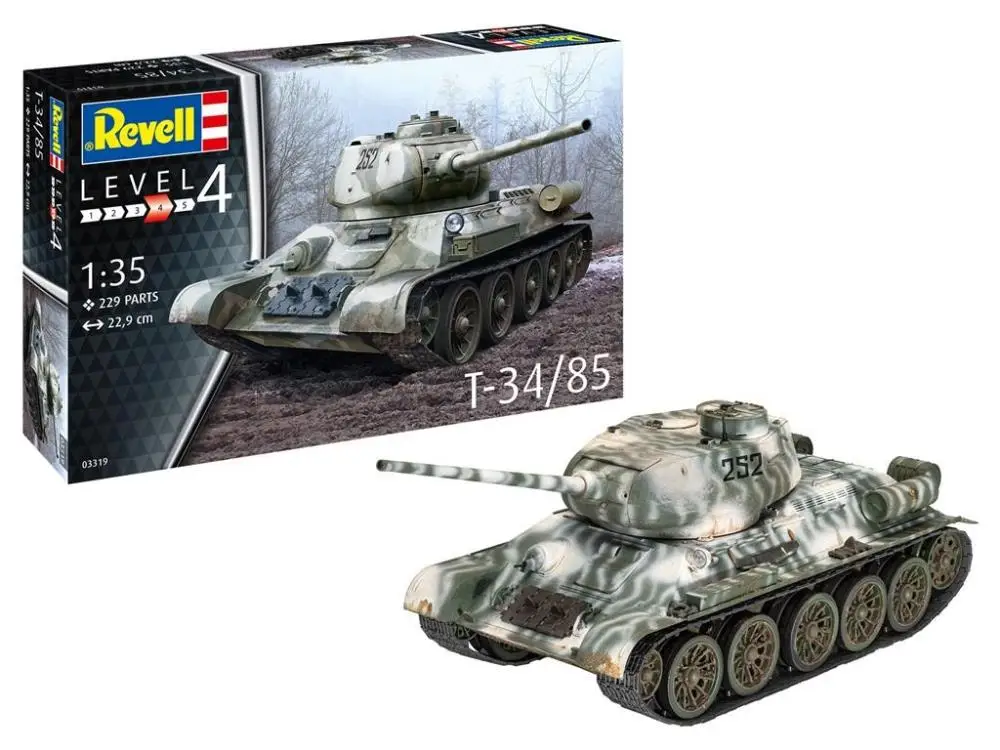 Czołg T-34/85 - Revell
