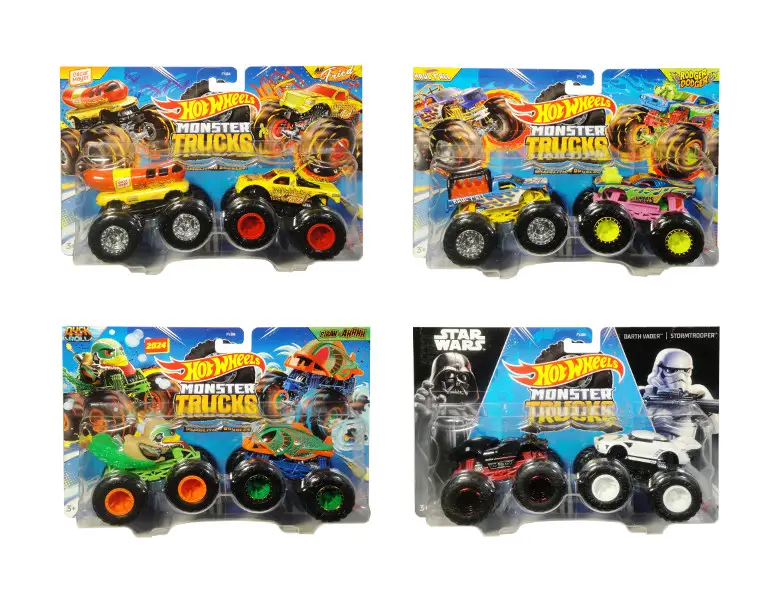 Monster Truck auto Hot Wheels 2-pack - Produkty Licencyjne-różne