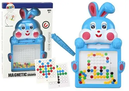 Tablica magnetyczna zając niebieska - Leantoys