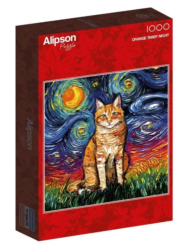 Puzzle 1000 Kolory kot - Alipson