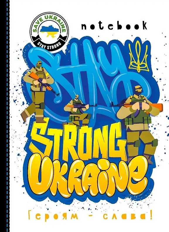Notatnik ozdobny A5/64K kratka TW Strong siła - Fresh