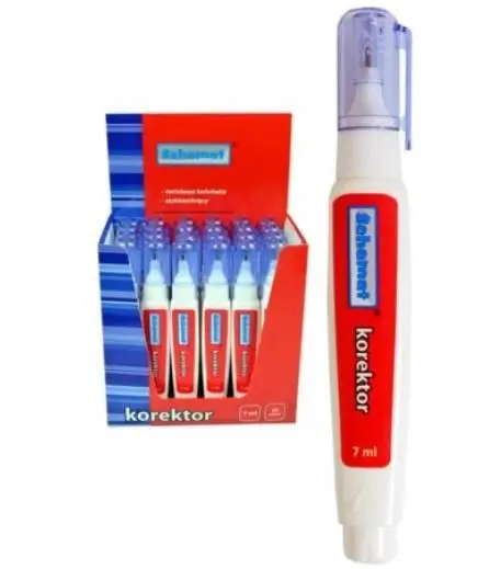 Korektor z metalową końcówką 7 ml (24szt) - Schemat