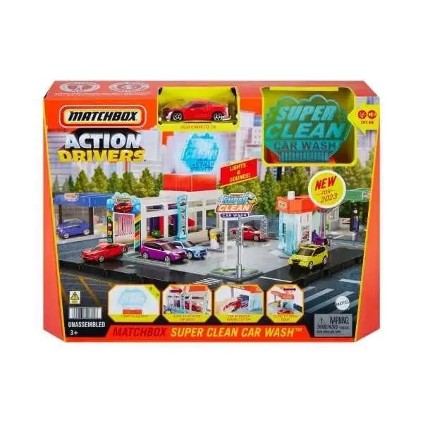 Matchbox Action Drivers Myjnia samochodowa - Mattel