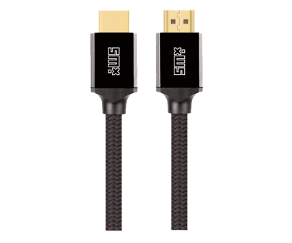 Silver Monkey X Kabel DisplayPort 2.0 Ultra w oplocie 1.5m czarny