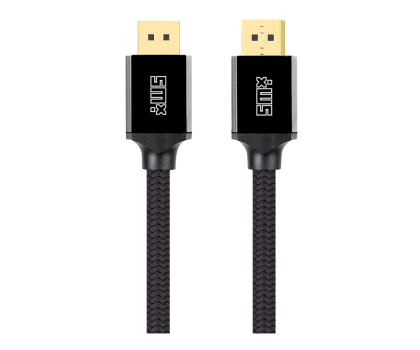 Silver Monkey X Kabel DisplayPort 2.0 Ultra w oplocie 3m czarny