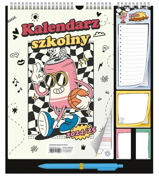 Kalendarz 2024-2025 szkolny Plansza - Kalpol