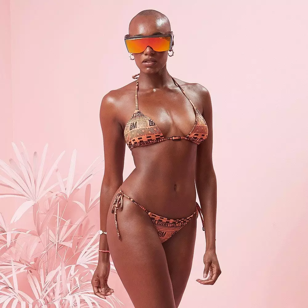 Strój kąpielowy LABELLAMAFIA BIKINI STAMPED