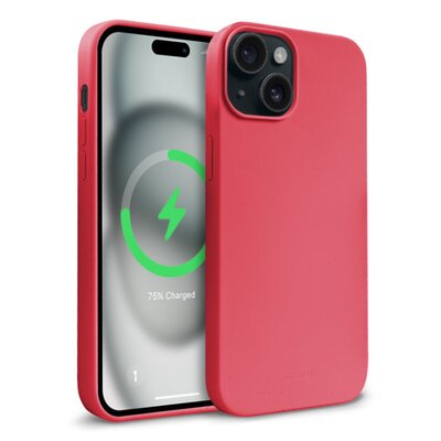 Etui CRONG Color Cover Magnetic MagSafe do Apple iPhone 15 Różowy